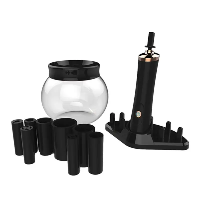 

Electric Automatic Makeup Brush Cleaner Dryer Set Brushes Washing Tool