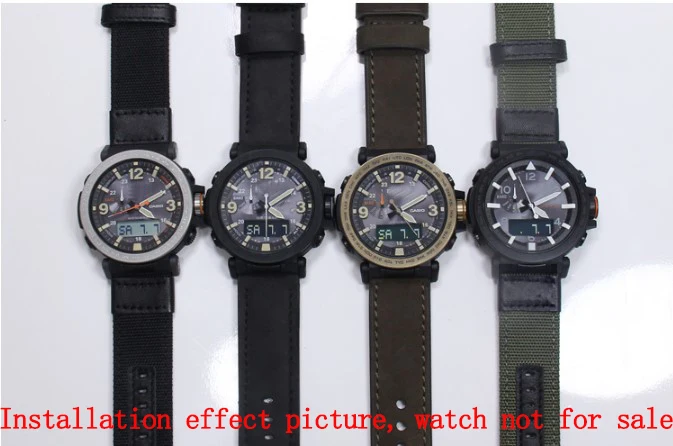Shengmeirui для Casio PRG-600YB-3/PRG-650/PRW-6600 мужские спортивные часы ремешок 24 мм Плетеный Миланский сетчатый ремень из нержавеющей стали