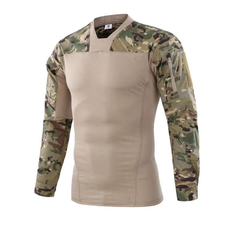 

Военная Униформа с длинным рукавом в виде лягушки, армейская одежда США, камуфляжные топы для страйкбола, охоты, рыбалки, тактическая Боевая рубашка