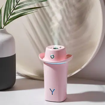 

Aromatherapy Air Humidifier USB Diffuser Hat Shape Essential Oil Diffuser Led Night Lights cool Mist Maker