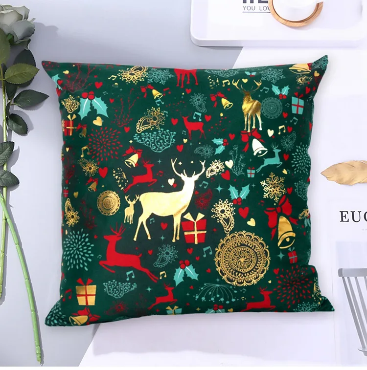 QIFU Merry Christmas чехол для подушки, рождественские украшения для дома, дивана, орнамент, Рождественский Декор, Noel, подарки на год, Navidad