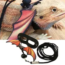

Safe Lizard Harness Anti-Bite Convenient Comfortable Bearded Dragon Harness Lizard Leash Reptile Leash