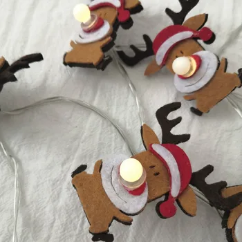 

LED Light String Twinkle Garlands 2AAA Battery Powered Christmas Lamp Holiday Party Wedding Decorative Fairy Lights