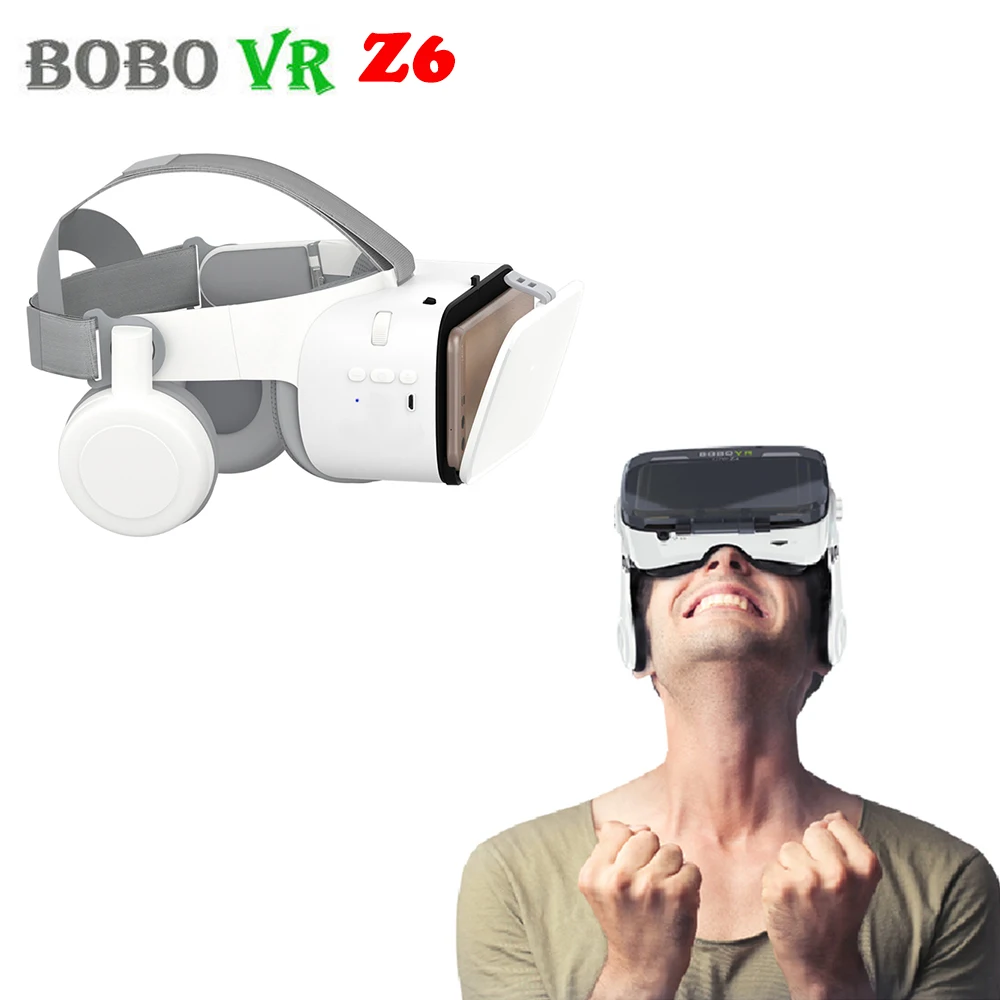 Bobovr Bobo Z6 Bluetooth 3D VR Glasses Virtual Reality Casque Helmet
