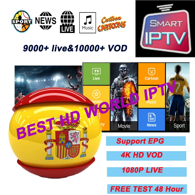 

Suscripcion 12 months Spain IPTV M3U Suscripcion Germany Italy Movist M3U code GSE Enigma for Android box Enigma2 smart PC