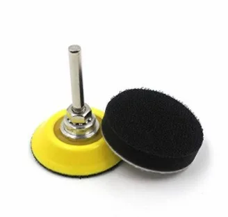 2 дюйма 50mm Пневматический диск наждачная бумага для полирования Pad ворсовальная машина глиняные пластины для шлифования