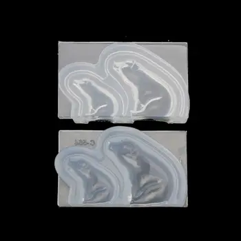 

Cute Mini Size 3D Pet Pig Goldfish Silicone Mold Epoxy Resin Molds Jewelry Tools X4YA