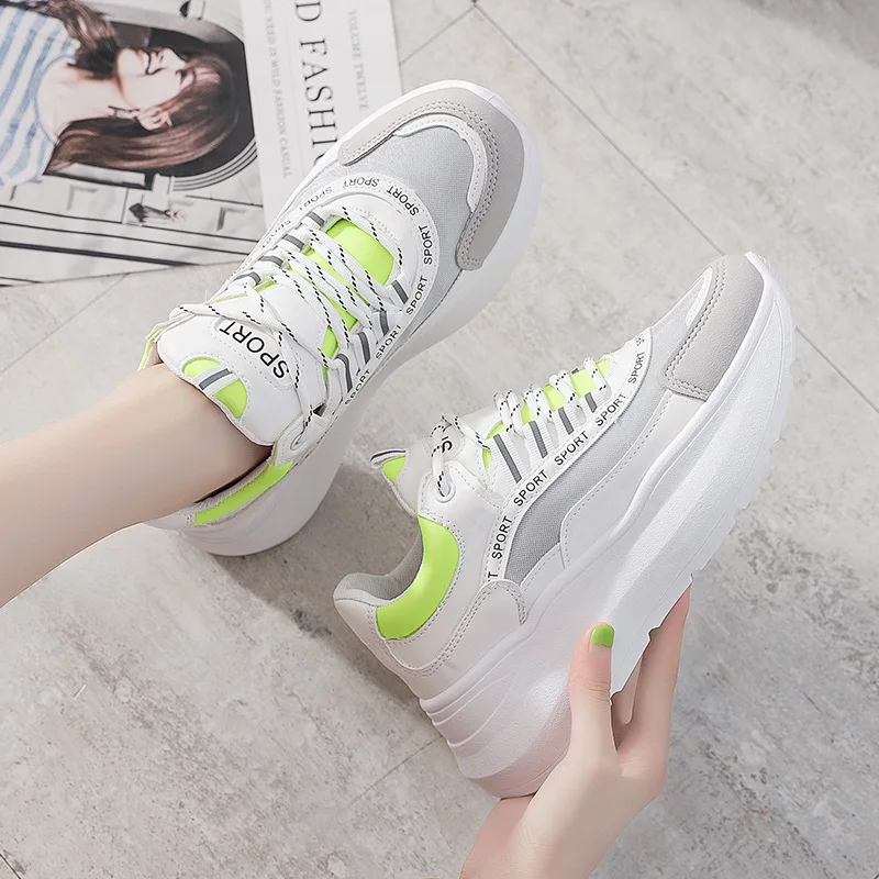 E TOY WORD Breathable Daddy Shoes Female 2019 New Autumn Thick sole Casual Running Sneakers Women basket femme Women Shoes E TOY WORD Breathable Daddy Shoes Female 2019 New Autumn Thick sole Casual Running Sneakers Women basket femme Women Shoes