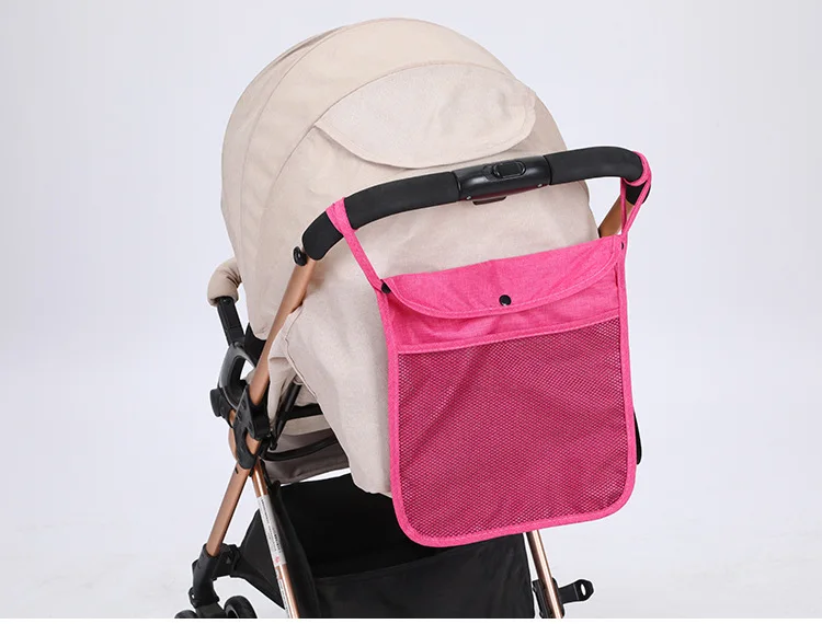 Baby Stroller Bag Hanging Net Big Bags Portable Baby Umbrella Storage Bag Pocket Cup Holder Organizer Universal Useful Accessory Baby Strollers classic