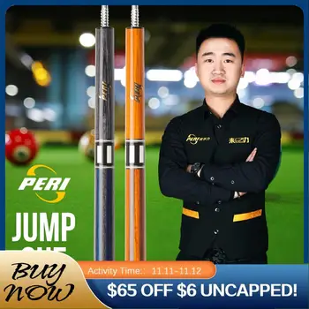 

Original PERI PHB T1/2 Jump Cue 13.8 mm Radial Pin Joint 105 cm Adjustable Weight Billiard Break Kit Maple Shaft Jump Pool Cue