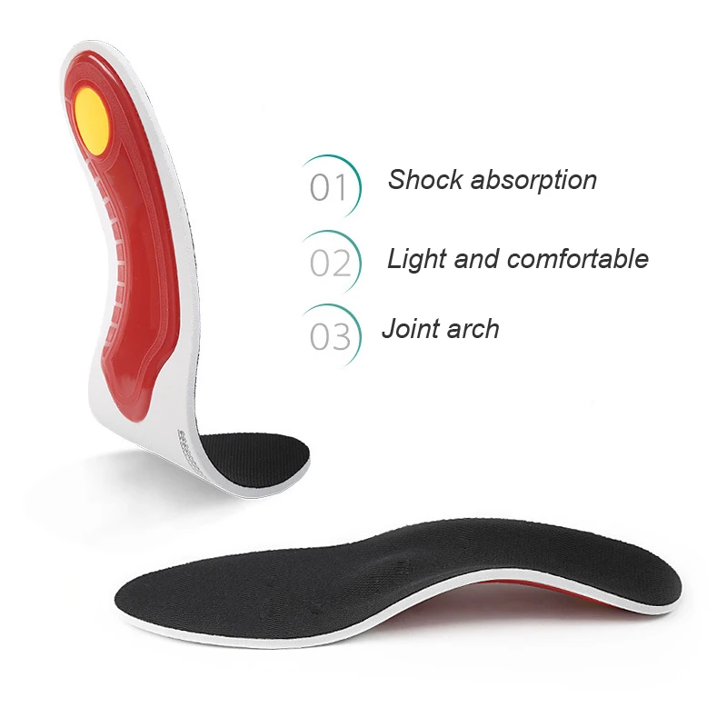 Orthotic Arch Support Insoles 3D high Arch Support Flat Feet Women Men orthopedic Foot Pain Pad