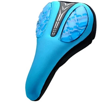 

Bike Seat Cushion Cover Gel Pad Premium Silicone Padded Bicycle Saddle Cushion Additional Water-Proof Protective Cover