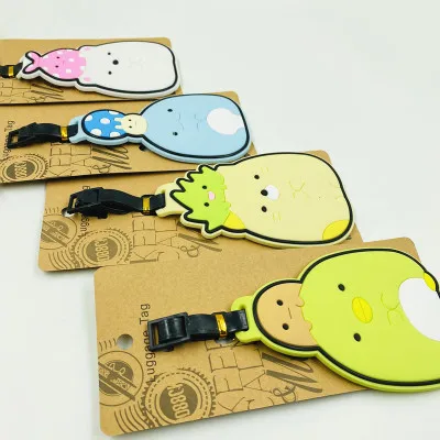 IVYYE Sumikko gurashi ролевые аниме аксессуары для путешествий багажная бирка на чемодан ID адрес портативные бирки багажные этикетки подарок новинка
