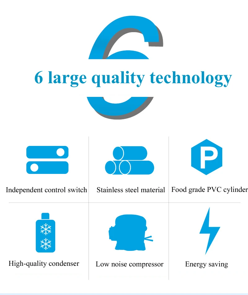 Frozen Drink Slush Machine 2 Cylinder Snow Melting Machine Ice-Cool Juice Dispense Commercial Smoothies Machine - Famidy.com