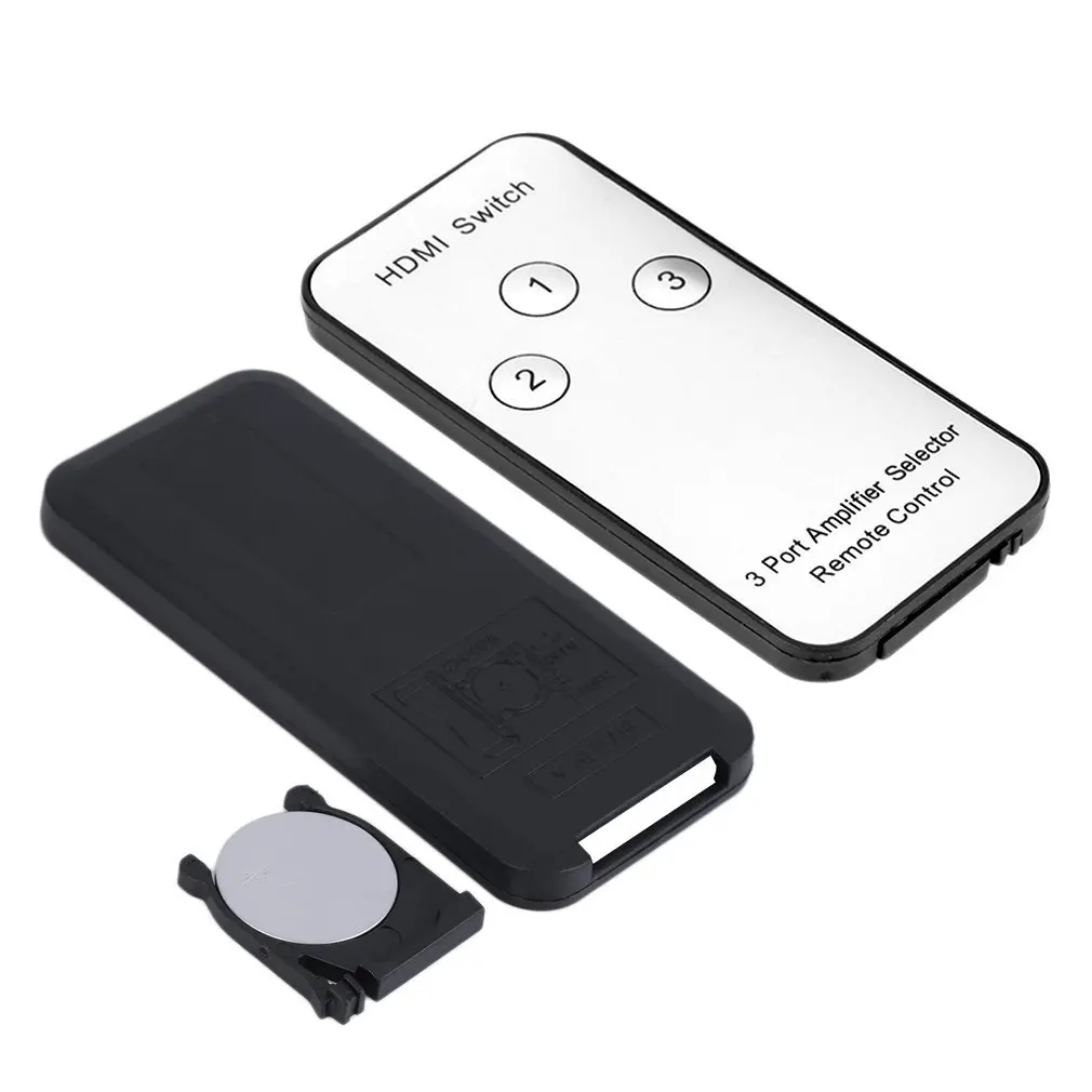 

Hot Newest 3 Port 1080P Video Switch Switcher Splitter IR Remote For HDTV PS3 DVD Drop Shipping Hot Sale Wholesale