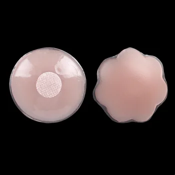 

20Pcs/10Pair Silicone Nipple Cover Bra Pasties Pad Adhesive Reusable Breast Stickers Petals Woman Lingerie
