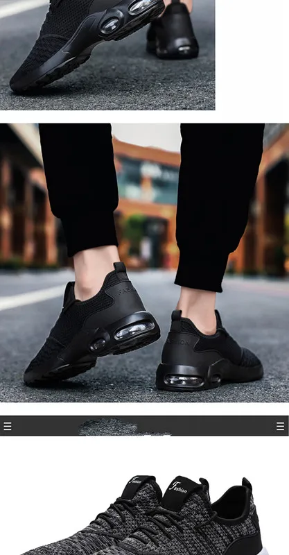 Новинка; лучшее качество; повседневная обувь для бега; мужские черные кроссовки для занятий спортом на открытом воздухе; модные кроссовки; Размер 40-45