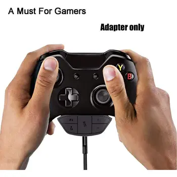 

For One Stereo Headset Adapter Wireless Bluetooth Headset Game For XB1 Controller Adapter Accessories 3.5mm N8E0