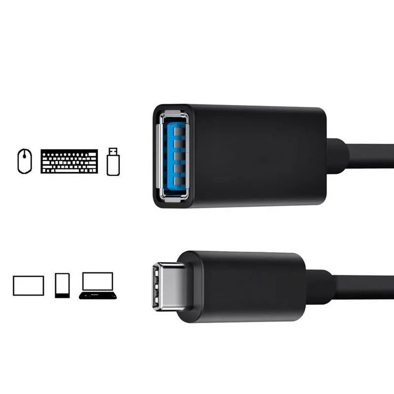 USB 3,1 к USB 2,0 OTG адаптер type C кабель для передачи данных разъем для Macbook для LeTV max для huawei ZTE Xiaomi 4C USB C кабель