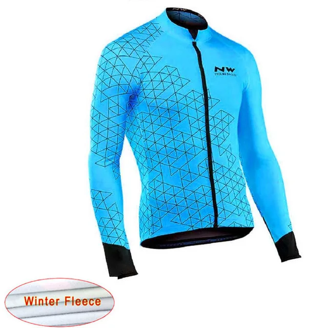NW Pro equipo hombres ciclismo chaquetas invierno térmico polar Jersey bicicleta ciclido MTB bicicleta ropa - Цвет: 6