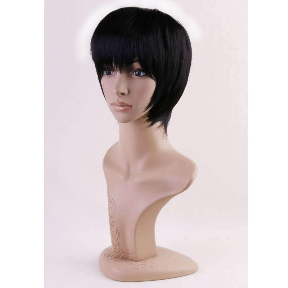 Yuri on Ice Phichit Chulanont Черный Короткий Повседневный Косплей термостойкие синтетические волосы на Хэллоуин Карнавал+ шапка парик