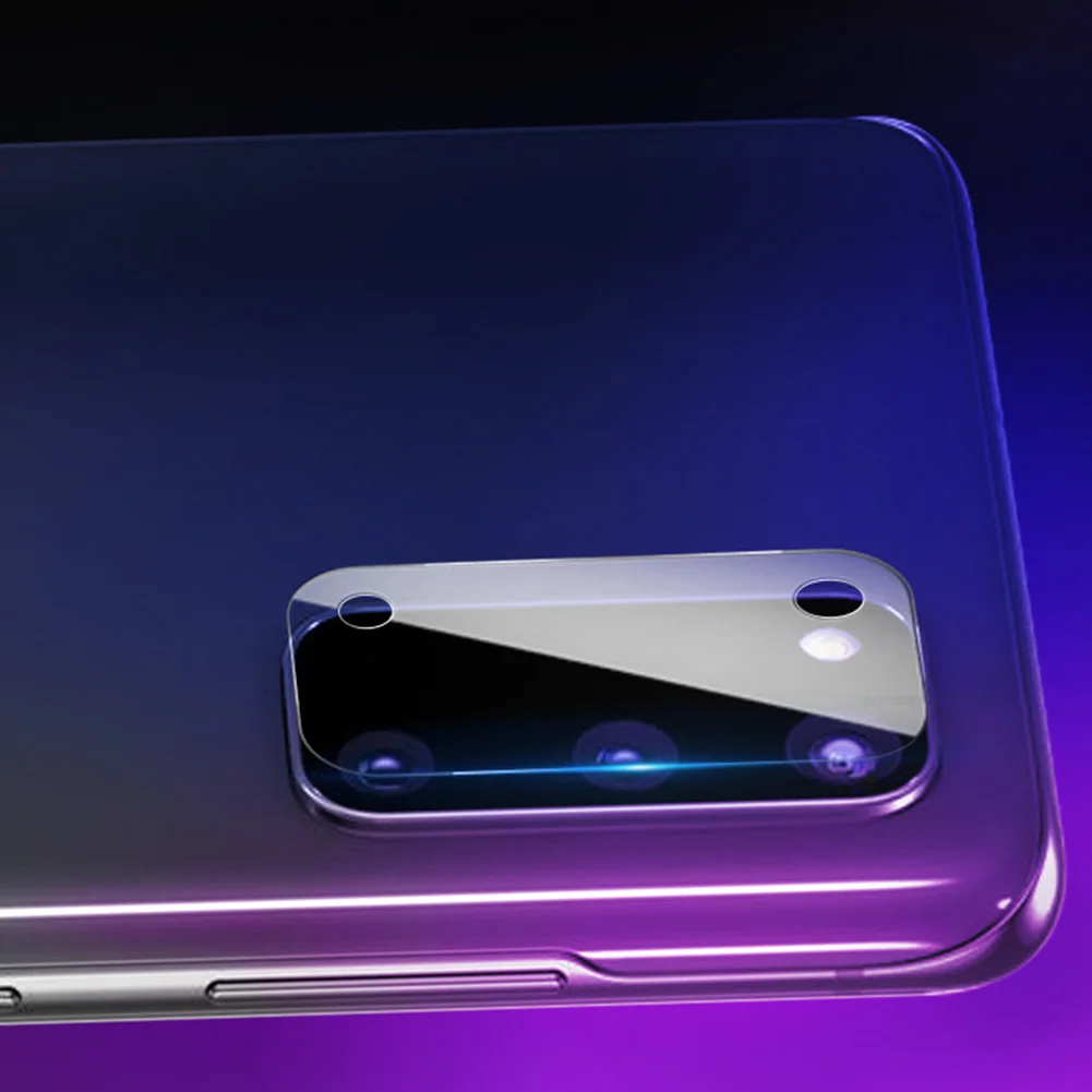 Clear Tempered Glass Lens Protectorfor Samsung Galaxy S20 Plus Ultra Anti-fingerprint Phone Rear Camera Lens Protector Cover