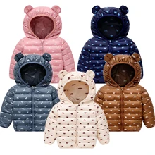 New Baby Snowsuit Snow Wear Winter Cotton Jacket Winter Baby Kids Clothes Hooded Infant Parka Winter For Baby Winter Clothes