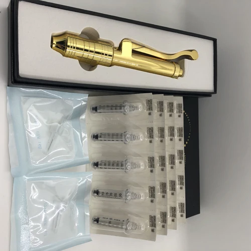 pen and 2x20 set Ручка против морщин гиалуроновой кислоты высокого давления распылитель игла для машинки бесплатно мезо пистолет гиалурон шприц-ручка для лица губ красоты - Номер модели: pen and 2x20 set