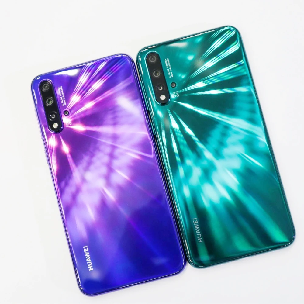 Huawei Nova 5 Pro мобильный телефон 48MP Quad Camera NFC Kirin 980 в экран отпечаток пальца 6 39 дюйма 40