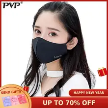 PVP 1Pcs Fashion Rabbit Face Mouth Mask Anti Dust Mask Filter Windproof Mouth-muffle Bacteria Proof Flu Face Masks Care Reusable