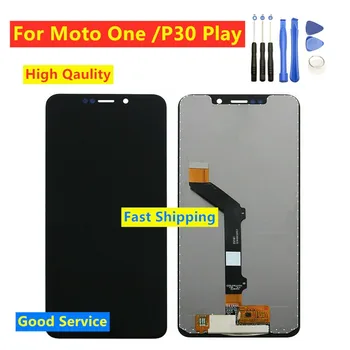 

5.9" For Motorola Moto One LCD Display Touch Screen Digitizer For Moto One P30 Play XT1941-1 XT1941-3 XT1941-4 LCD Replacement
