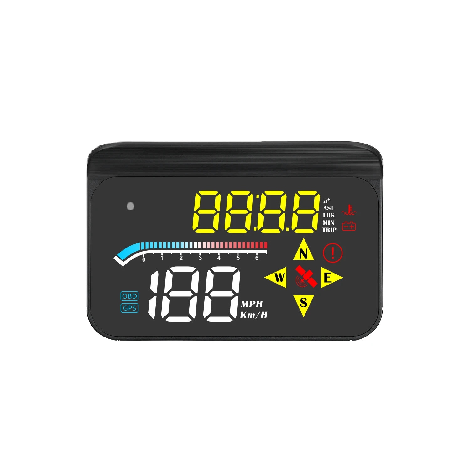 BigBigRoad HUD   ÷ OBD2 GPS  ý,   ӵ   ˶   RPM