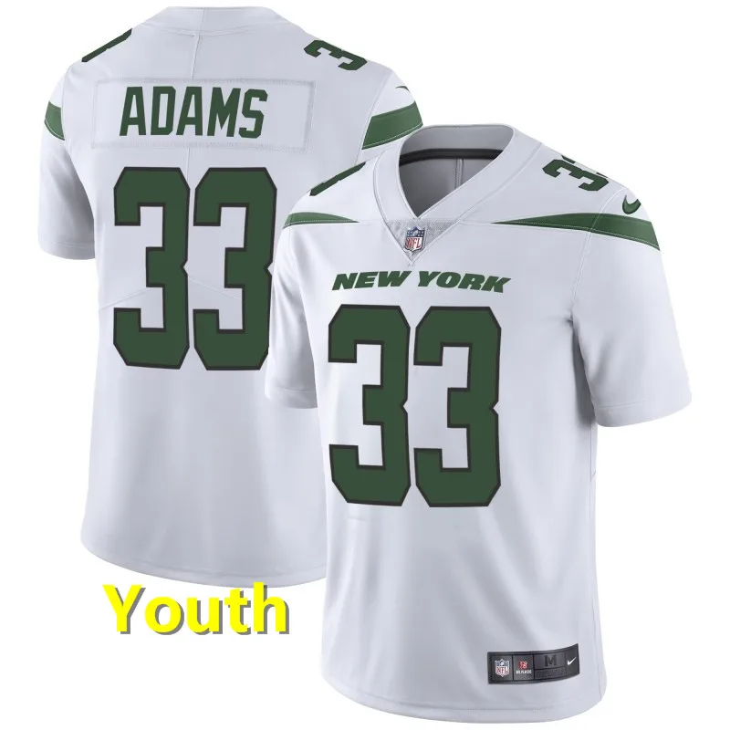 18 Нью-Йорк Высокое качество Джетс Le'Veon Bell 26 Jamal Adams 33 Sam Darnold 14 мужской женский Молодежный трикотаж - Цвет: 18