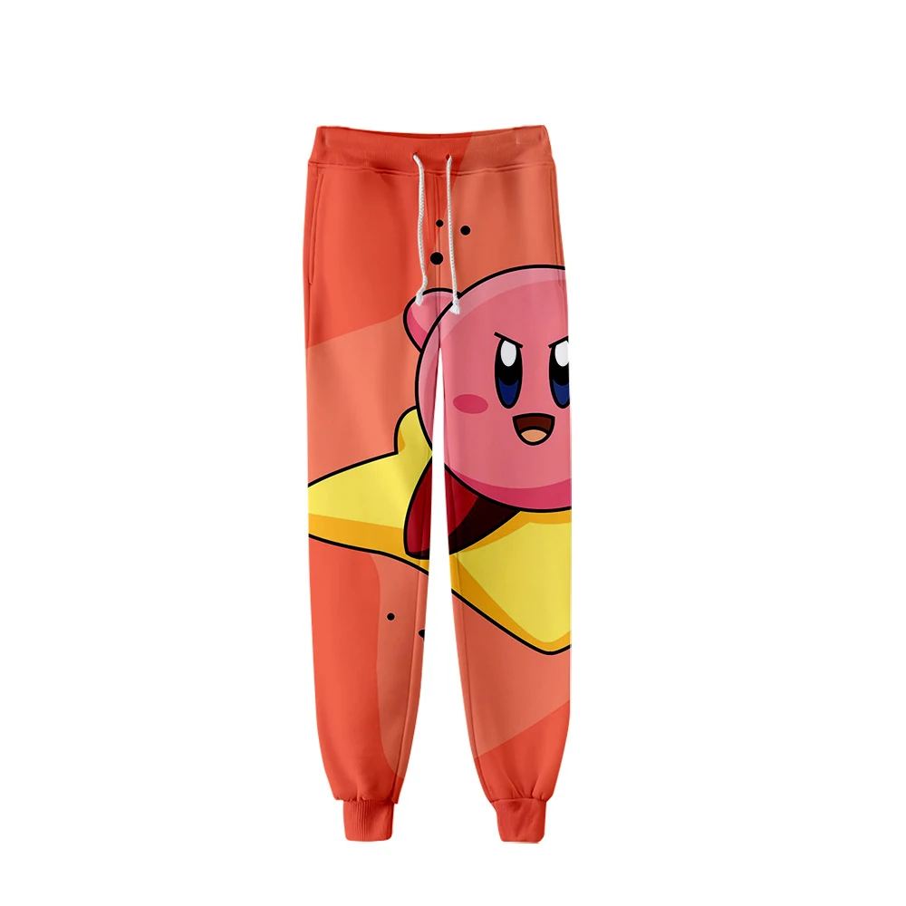 Удобные, модные, популярные, новые, подходящие, kirby Harajuku, популярные, 3D штаны для мужчин/wo, мужские, Осенние, хип-хоп, повседневные штаны для мальчиков и девочек