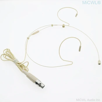 

Professional Ear Hanging Headset Microphone For Shure ULX SLX UR PGX UT Wireless Microphone System TA4F mini Lockable