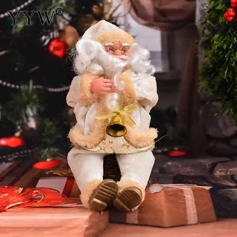 Christmas Santa Swedish Stuffed Toy Cloth Santa Doll Gnome Scandinavian Tomte Nisse Sockerbit Dwarf Elf Home Ornaments Goods