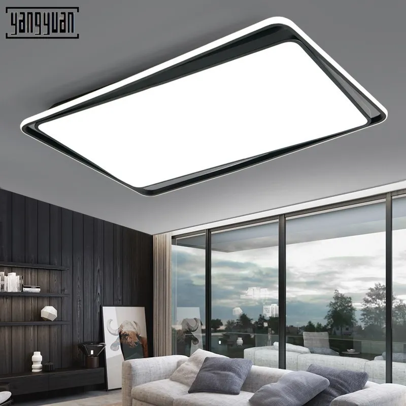 

Super Slim Modern LED Ceiling Lamp Rectangular Round Square Children's room LED Ceiling Light Living Room Bedroom Remote control
