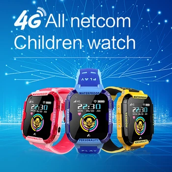 

T19 Kids Smart Watch 4G GPS Smartwatch Wifi Tracker Touch Screen SOS SIM Phone Call Waterproof Children Camera Watch DF39Z DF39