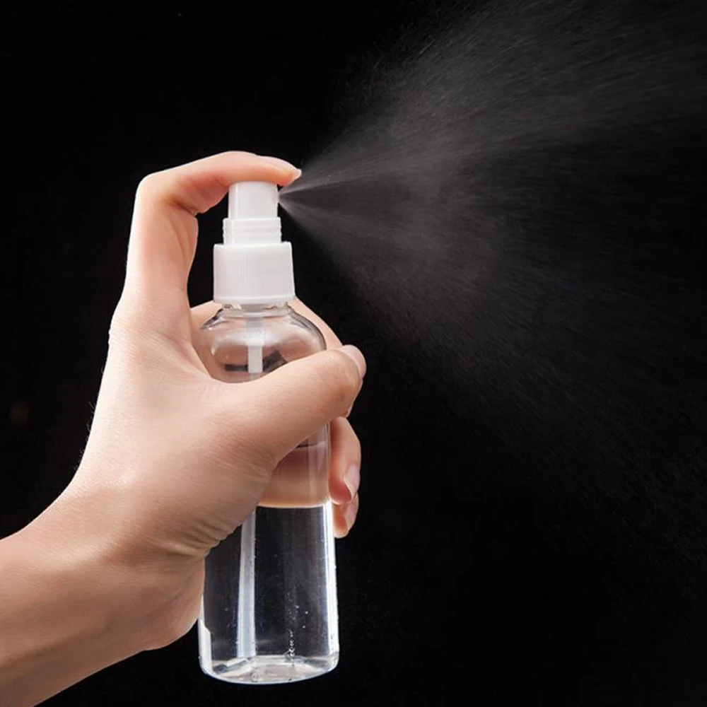 

20/50/100ml Transparent Empty Spray Random Refillable Mini Perfume Bottle Cosmetic Container Plastic Atomizer Portable Travel
