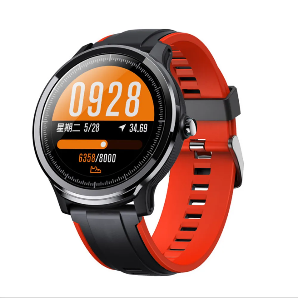 

SN80 Smart watch IP68 Waterproof 1.3 inch Full touch round screen DIY face Blood Oxygen Men Sport Smartwatch For Android IOS