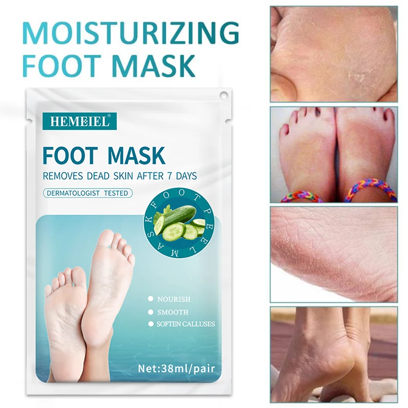 Foot Peel Mask to Exfoliate Dead Skin - Dermatologically Tested