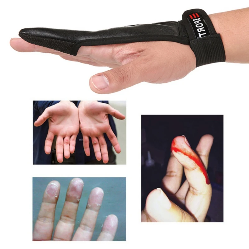 1 шт. перчатки для рыбалки однопальцевые перчатки профессиональные противоскользящие указатели пальцев рыболовные инструменты S1