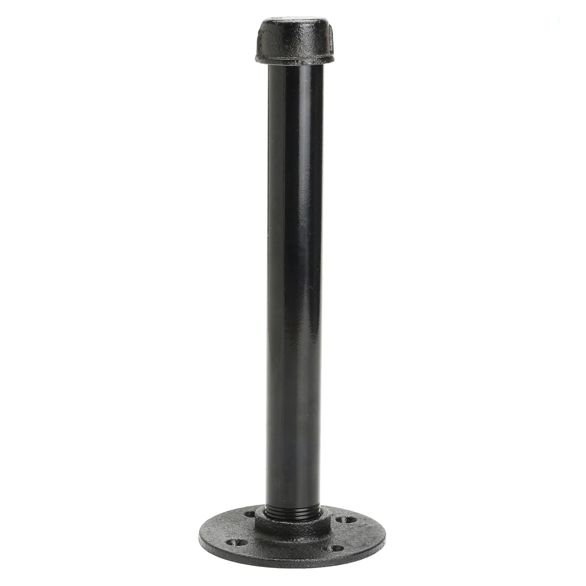 Iron Industrial Pipe Holder Shelf Bracket Vintage Retro Black S/M/L Brackets Wall Floating Shelf Home Decor Storage Holder
