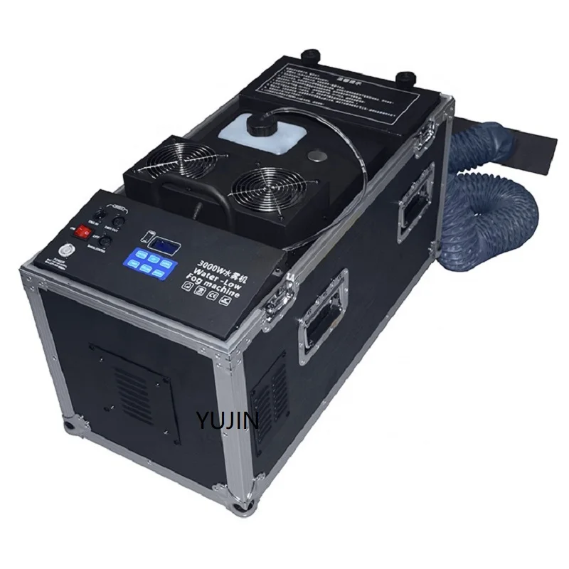 Чехол для полета DMX512 с дистанционным управлением водная база низкая машина тумана 3000w