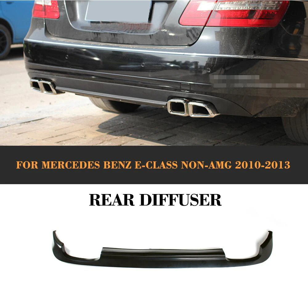 Pu 車のリアバンパーディフューザー用メルセデスベンツ W212 E0 E250 50 E500 E550 標準バンパー 10 13 ない Amg Diffuser Bumper Diffuser Reardiffuser Amg Aliexpress