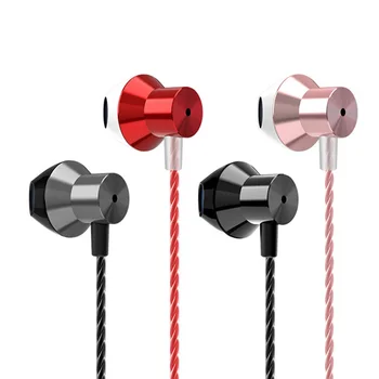 

3 pcs Mobile Phone Wired Earphone 3.5mm Type C Wire Volume Control Headset With Mic In-ear Stereo Handsfree Smartphone Earphones