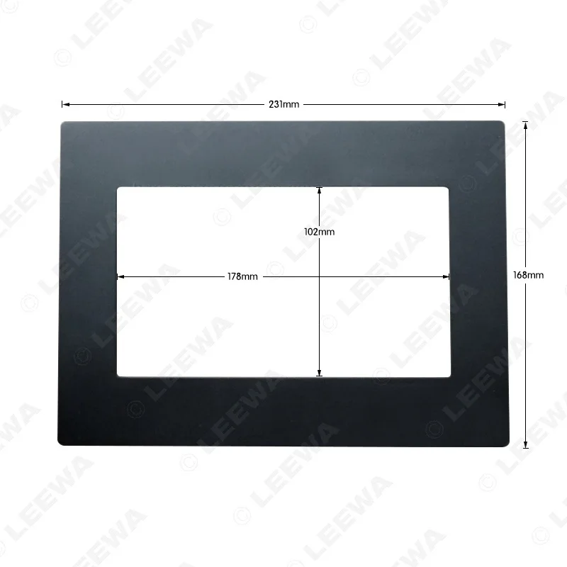Автомобильная универсальная Модифицированная рама универсальная dvd gps Модифицированная поверхность рамка универсальная машина модифицированная Панель Поддержка большого размера