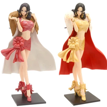 

One Piece GK Anime Action Figure Model 25cm PVC Coat Cloak Boa Hancock Statue Collection Toy Desktop Decoration