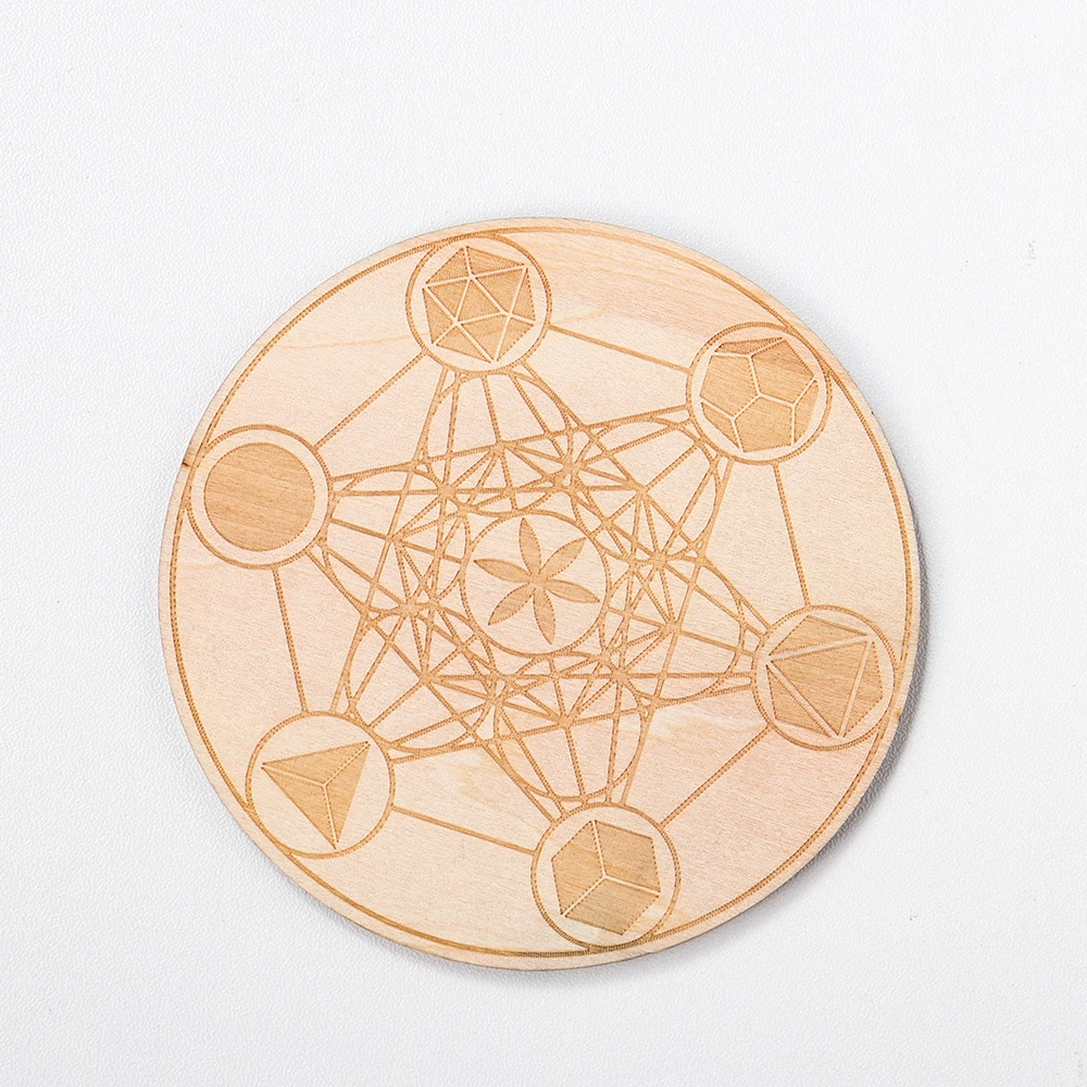 Naturalny siedem kryształ czakry żwir joga drewno zestaw podstawowy uzdrawiający klejnot jasny kwarcowy dekoracja energii