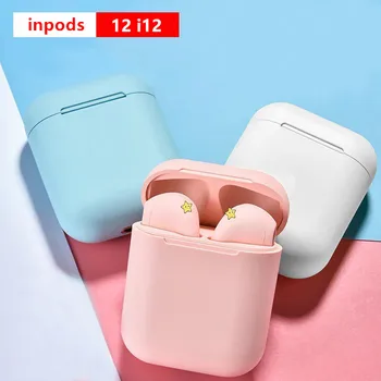 

Inpods 12 I12 Tws Wireless Earphone Bluetooth Earphones Earbuds Sport Headset Touch Pop-up Stereo Feel Headphone For Android Ios